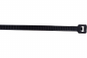 Стяжка кабельная нейлоновая FORTISFLEX КСС 300х4 мм, черная (100шт.)