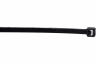 Стяжка кабельная нейлоновая FORTISFLEX КСС 300х4 мм, черная (100шт.)