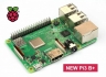 Raspberry PI3 model B+ (1.4GHz, 1Gb, HDMI, GbLAN, WiFi, BT, 4xUSB,  microSD,  40xGPIO)