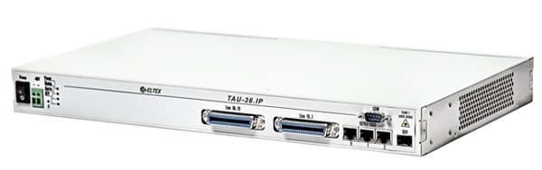 VoIP шлюз Eltex TAU-36.IP-AC-S, 36 FXS, SIP/H.323, AC 220V