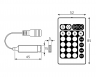 Контроллер RGB Gauss Basic для светодиодной ленты 12В 72 Вт