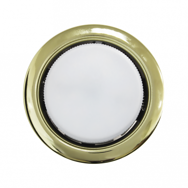 Точечный светильник / спот OPTIMA GX53 круг, золото, PР