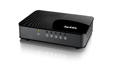 ZyXEL GS-105S EE, пятипортовый коммутатор Gigabit Ethernet с приоритетными портами