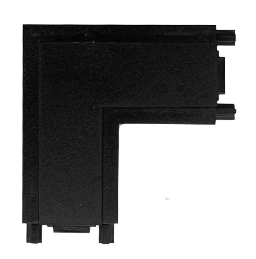 L-образный коннектор EKS CLARUS 48V для магнитного ультратонкого шинопровода, черный