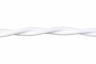 Ретро витой провод BIRONI 2х1,5, белый (матовый), 10 метров