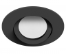 Встраиваемый светильник EKS SKILL круг, чёрный (MR16, алюминий)