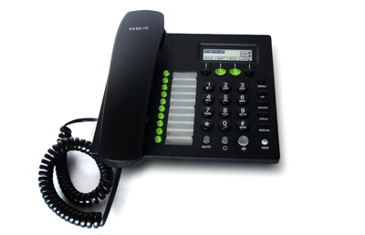 Телефон IP622P SIP, поддержка POE, 2 линии, 10 многофункциональных клавиш