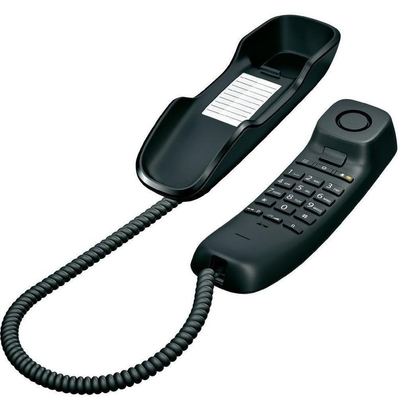 Стационарный телефон для дома. Gigaset da210. Gigaset / телефон проводной da 210 Black. Телефон Gigaset da210 черный. Проводной телефон Gigaset da310 Rus, черный.